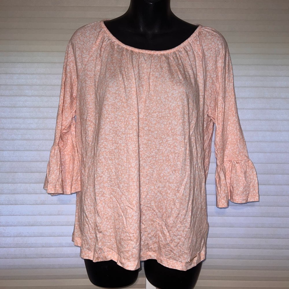 Michael Kors Size Medium Top with Bell Sleeves